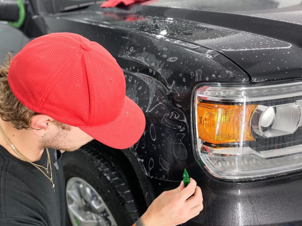 benefits of paint protection film for your vehicles at dustbusters in gasoline alley, alberta 1